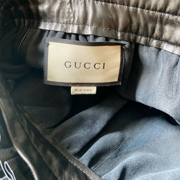 Gucci Cruise 2017 runway black leather dress . Extremely rare !!! - Picture 9 of 11